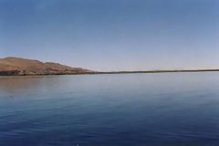 Vista del lago Titicaca