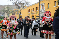 Procesin de la Vrgen del Carmen, Lima