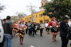 Procesin de la Vrgen del Carmen, Lima