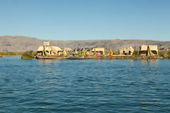 Islas de los Uros en el Lago Titicaca