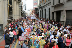 Procesin de la Vrgen del Carmen, Lima