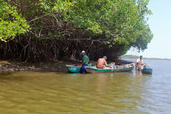 Pescadores en los Manglares de Tumbes