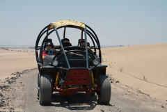 Tubular en el desierto de California