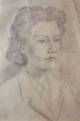 Retrato de Claudine (1944), de Servulo Gutierrez