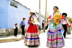 Vestimenta tradicional de Chivay