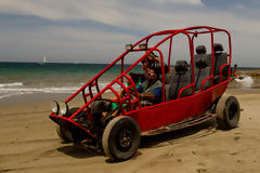 Tubular en la playa El uro