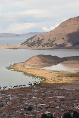 Ciudad de Puno y Lago Titicaca