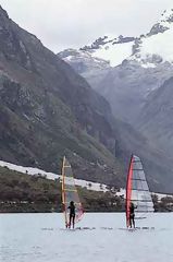 Windsurf en la Laguna de Llanganuco