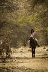 Paseo a caballo, Mncora